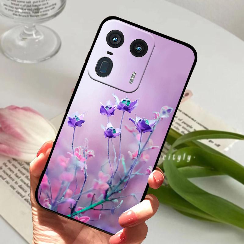 Silicone Case For Motorola Edge 50 Ultra X50Ultra Phone Cover Fashion Soft TPU Shockproof Bumper For Moto Edge50 X50 Ultra Funda