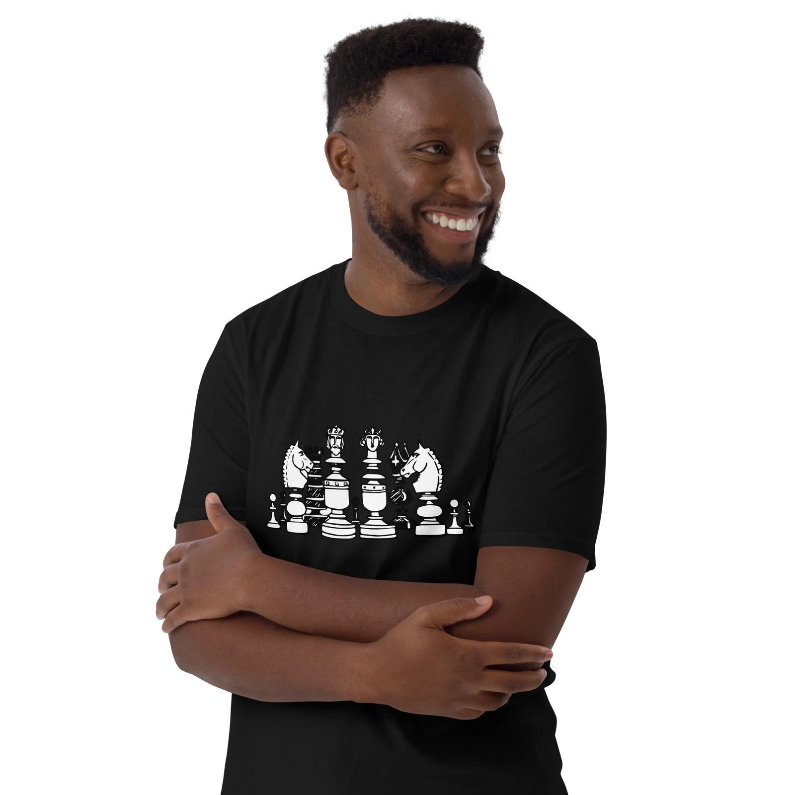 Chess Warfare- Short-Sleeve Unisex T-Shirt L