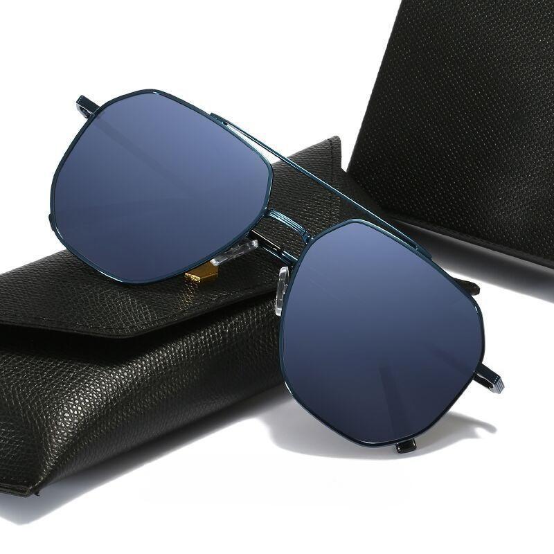 New Nylon Sunglasses Classic Vintage Men's Sunvisor Driving Sun Glasses Men Travel Sun Protection Goggles UV400Glasses
