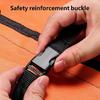 Ladder Side Tool Pouch with Secure Webbing Closures, Fabric Multi Pocket Utility Bag for Small Repair Gear, Home Projects, and Elevated Work
