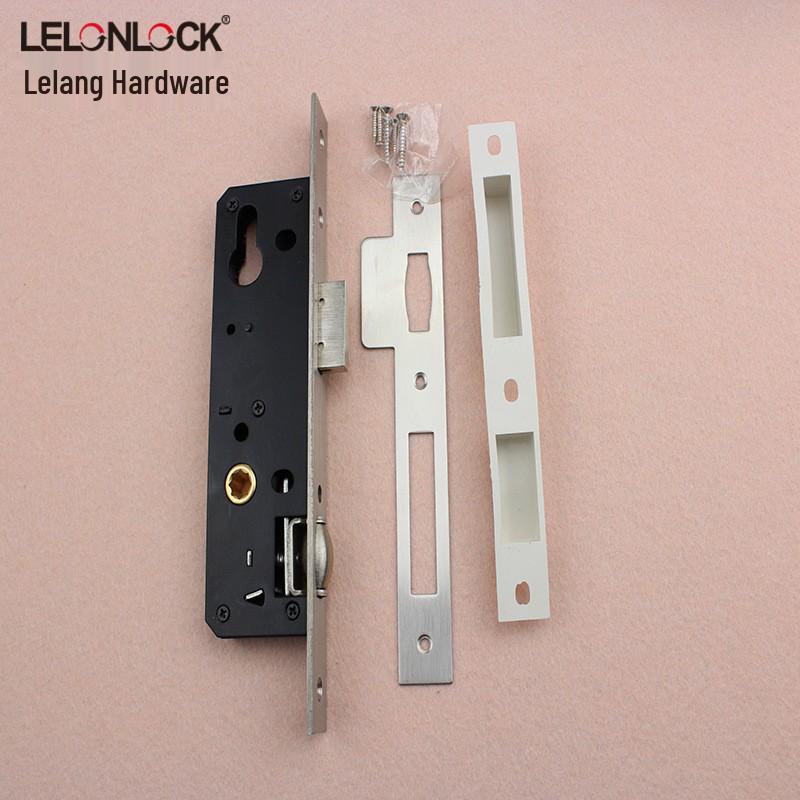 85 Series Stainless Steel Mortise Lock Body with Ball Catch for Wooden Interior Doors 3585 Ball Catch (201 Stainless Steel)