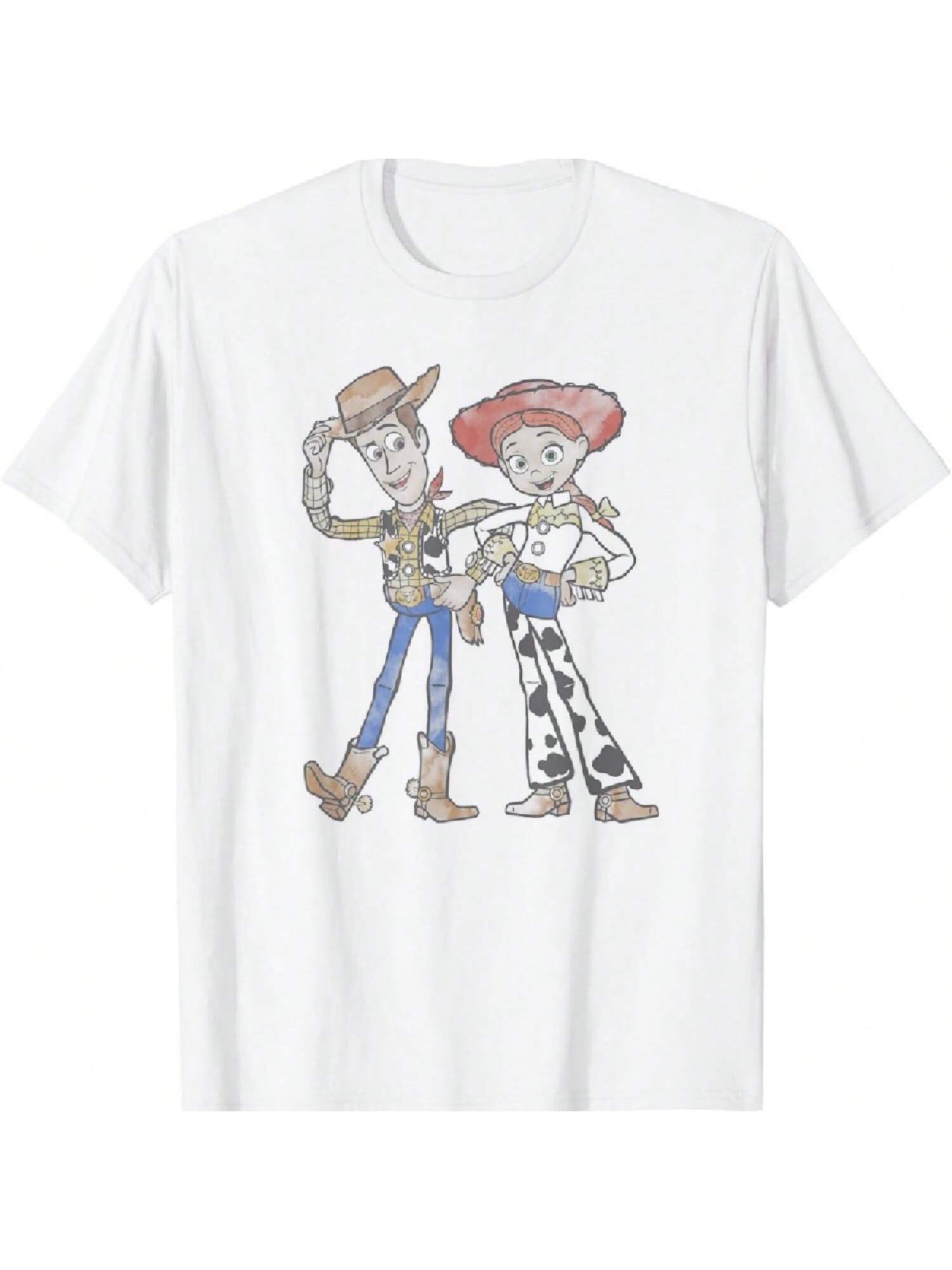 Pixar  4 Woody And Jessie T-Shirt S разноцветный