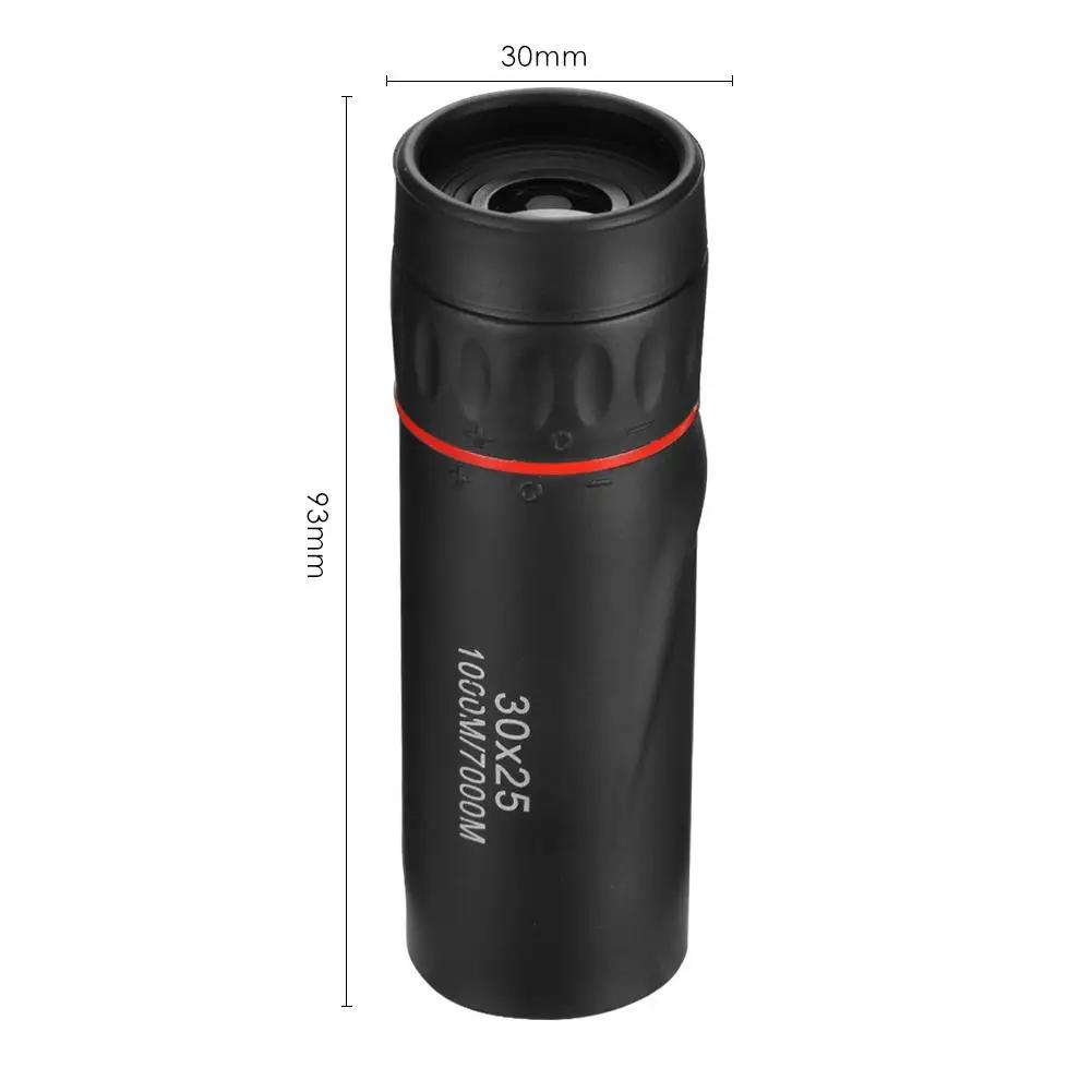 Monocular Binoculars 30x25/8x21 Mini Portable Mobile Phone Telescope with Holder Outdoor Camping Hunting Birdwatching Telescopes