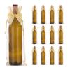 30pcs Organza Wine Bags 14x37cm Wine Bottle Gift Bags Pouches Wine Wrapping Bags for Bottle Wrap Christmas Wedding Party Decor