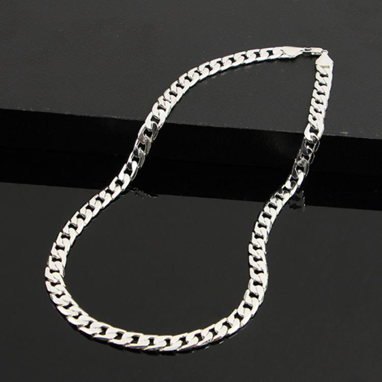 Men's Fashion Necklace Punk Curb Link Chain 60cm Premium Quality Classic Appeal