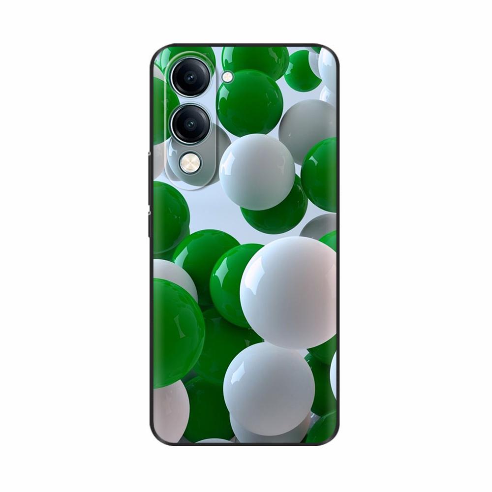 For Vivo Y19 5G Case Cool Painting Soft TPU Covers Black Silicone Back Cover for Vivo Y19 5G Y 19 Phone Cases Cartoon Fundas