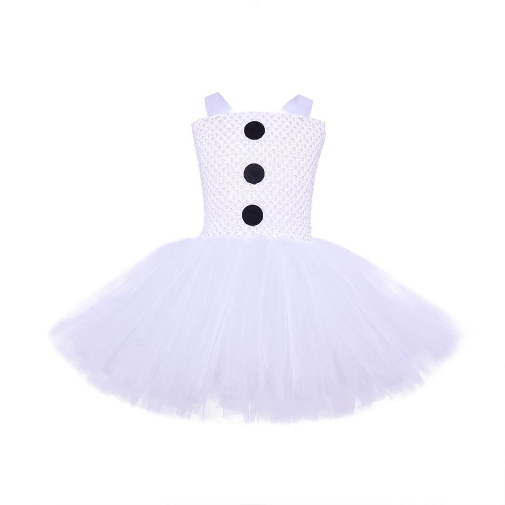 

Princess Olaf Frozen Dress Party Costume Sleeveless Aline Skirts Role Playing Style A,S