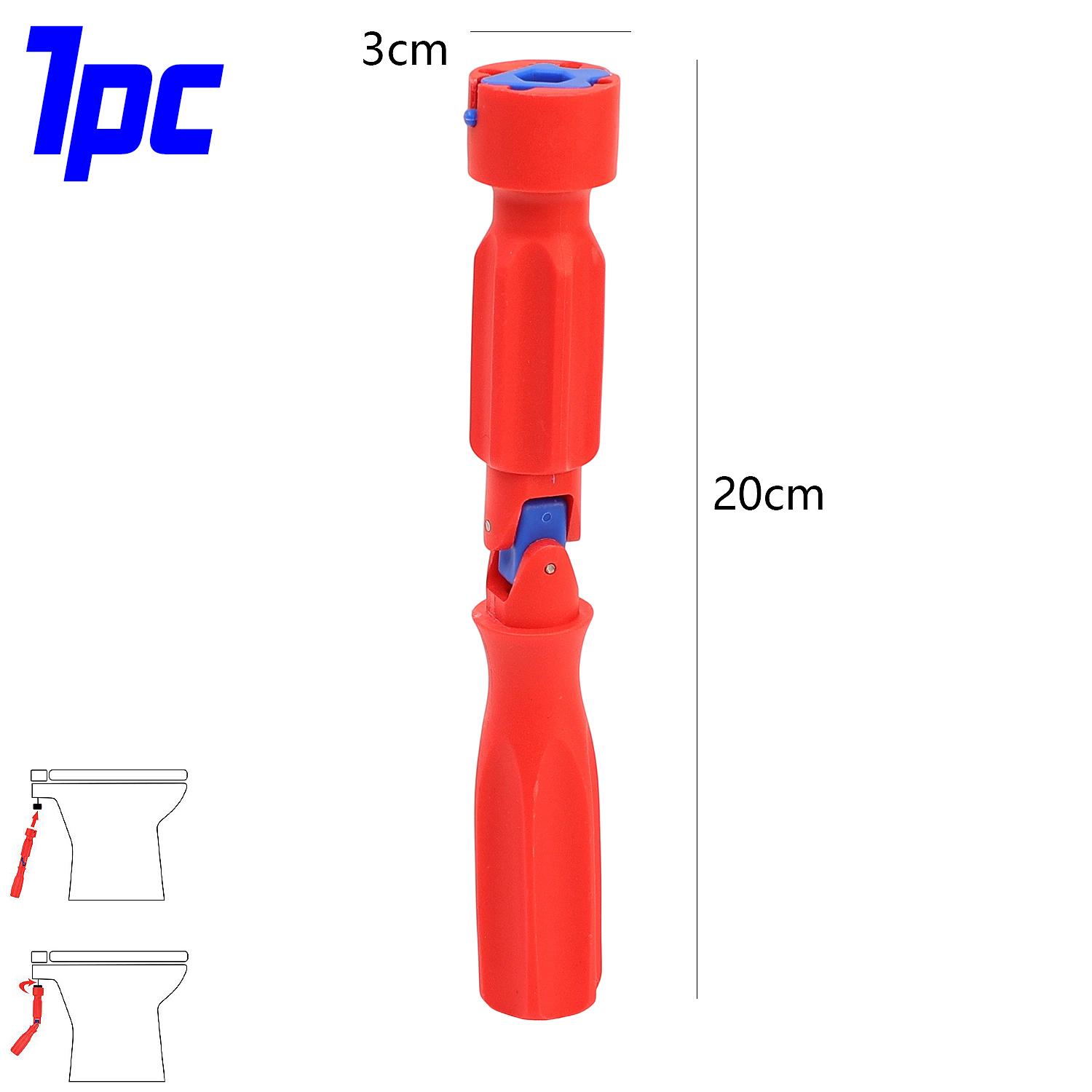 

Toilet Seat Repair Wrench 60° Rotation Toilet Seats Removal Installation Repair Wrench Household Bathroom Installation Tools