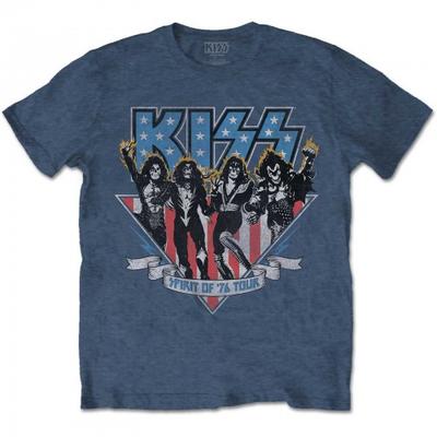 Kiss Unisex Adult Americana T-Shirt