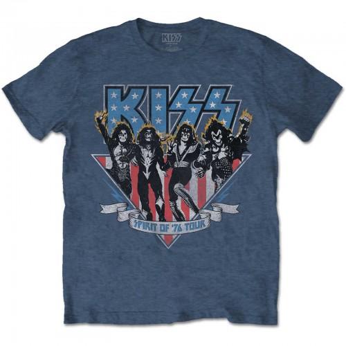 Kiss Unisex Adult Americana T-Shirt
