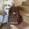 Fashion Large-Capacity Primary School Schoolbag Trendy Cool Leopard Print Boys And Girls Backpack Cartoon Cute Kitten Children'S Backpack