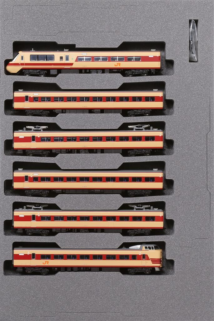 KATO N Gauge 381 Series Panorama Shinano Release Specification Basic Set Railway Model Train 6-Car 10-1690