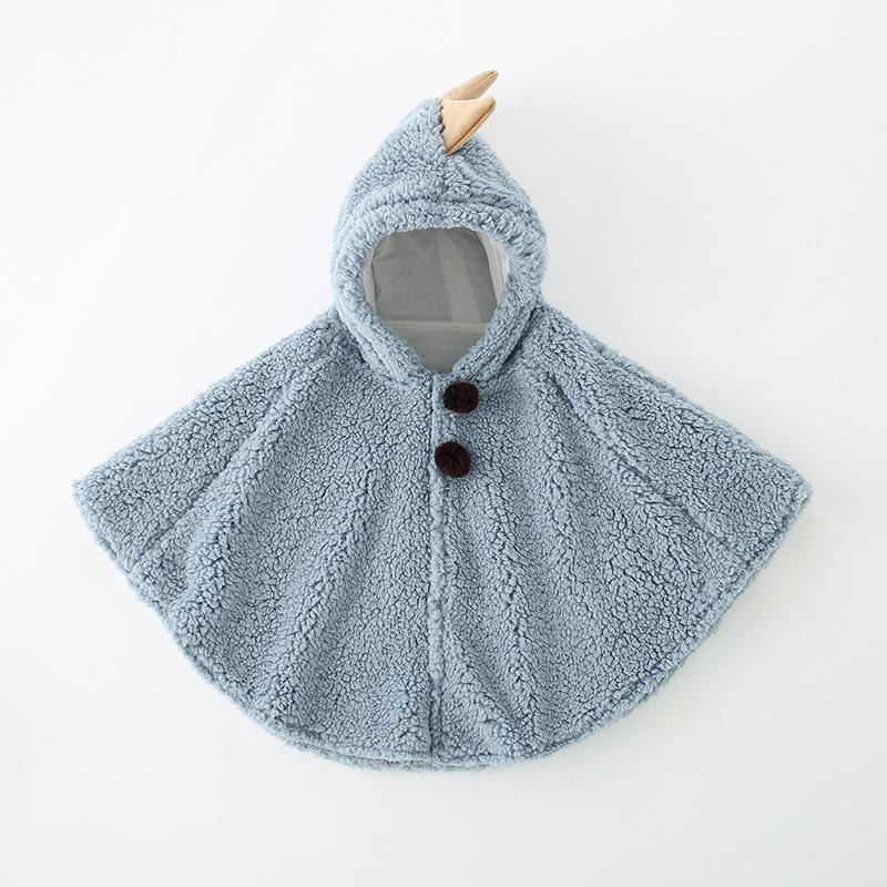 "Cartoon Baby Cape Cloak: Cute Spring, Autumn, Winter Shawl for Boys & Girls"