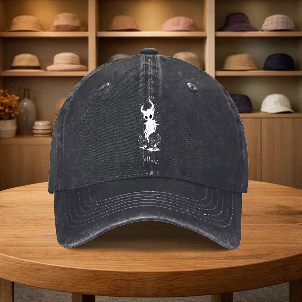 Lightweight Street Style Baseball Cap with Hollow Character Design Unisex Casual Sports Hat for All Seasons