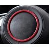 Car Steering Wheel Center Logo Circle Ring Cover Sticker For Mazda 3 6 CX3 CX-3 CX-5 CX5 CX8 CX 9 Axela 2017- Accessories