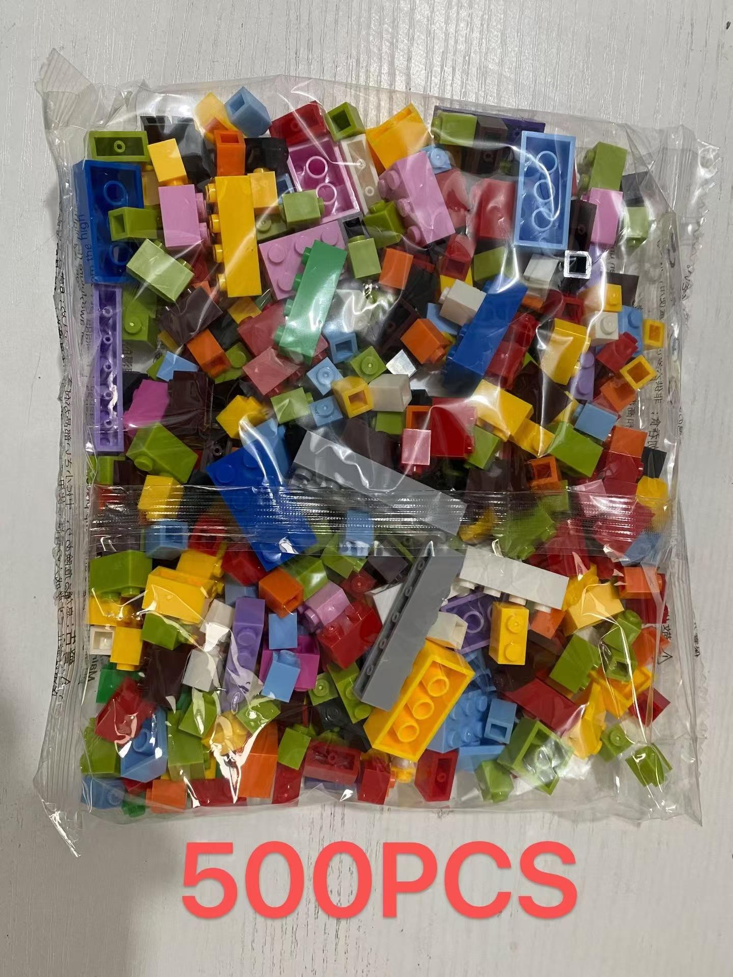

500-1000 pieces DIY creative building block set, classic building block toys, birthday gift children s puzzle