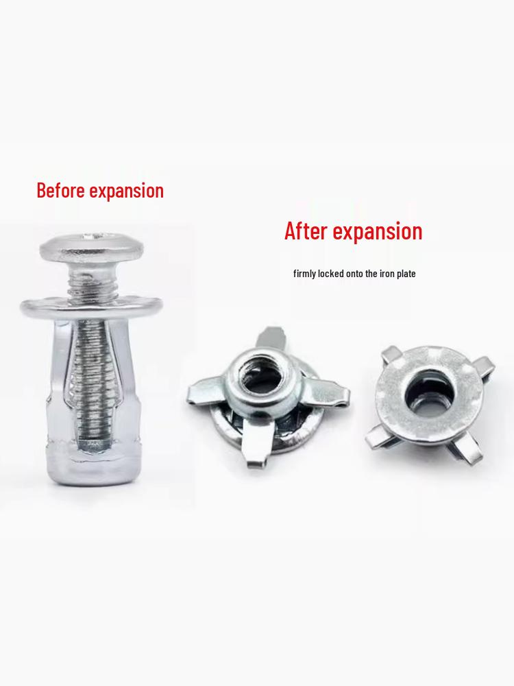 M4 Lantern Type Rivet Expansion Nut for Sheet Metal and Iron Plate