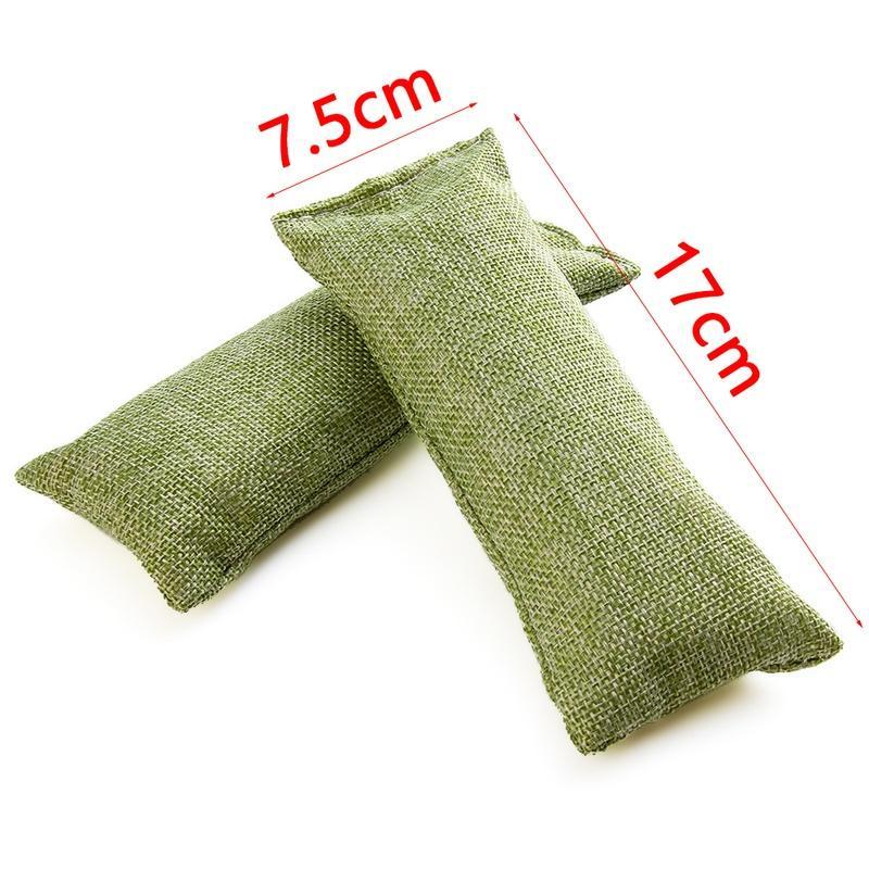 Nové 2 ks / balení bambusových sáčků s aktivním uhlím, odstraňovač zápachu, deodorant do bot, dezodorant do bot(Plk