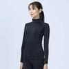 Otafuku Gloves BT Power Stretch Thermodeo Size M Women's High-Neck Shirt, Black, (JW-269)