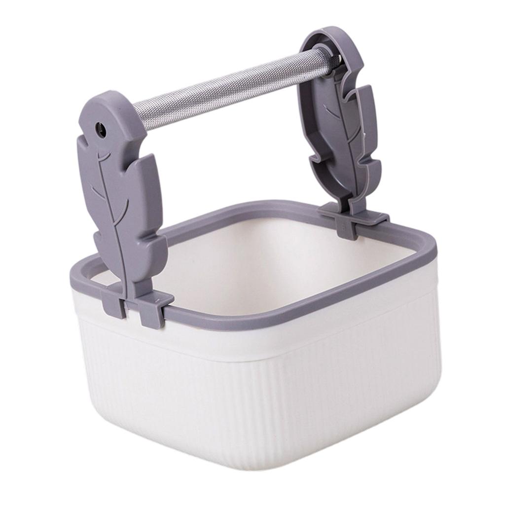 Desktop Bird Training Stand Portable Plastic Parrot Playing Stand for Budgies Parrots Cockatiels Bird Supplies Easy to Clean