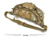 Marsupio e Borsa a Petto Impermeabile Multifunzionale Camouflage Okali per Sport all'Aperto e Pesca