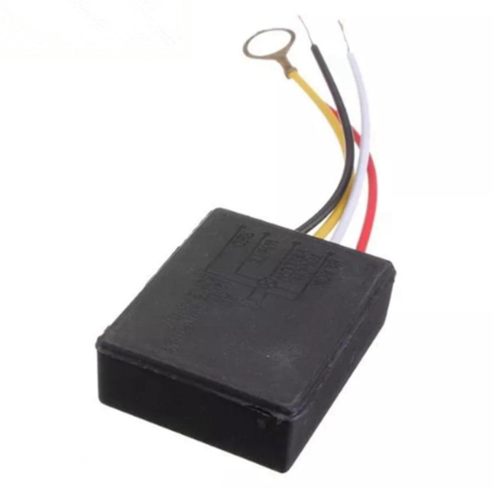 

LED Incandescent Dimming AC100-240V 3 Way On/Off Touch Sensor Plug Lamp Dimmer Switch чорний