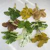 Green Leaf Artificial Plant Decor For Home Living Room Background Wall With Realistic Texture