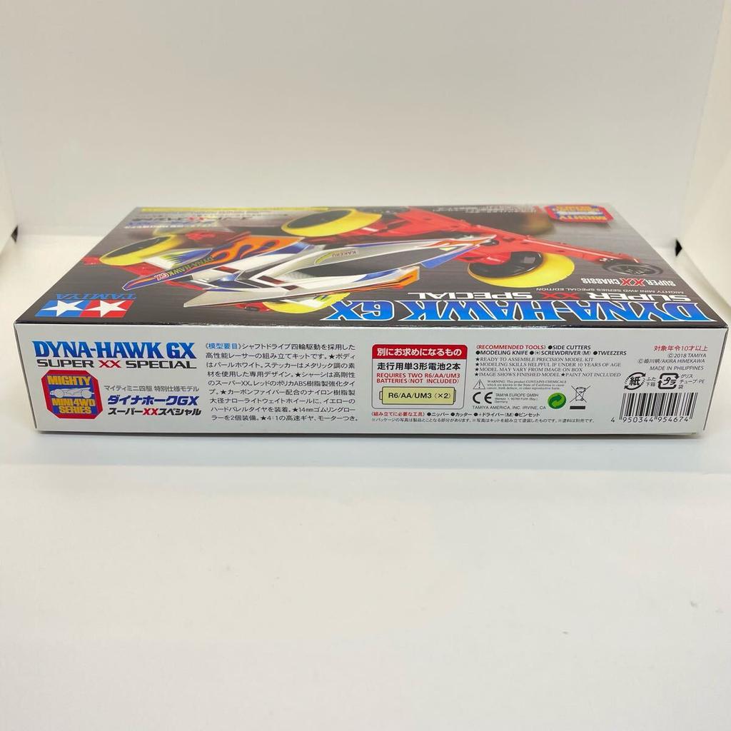 Mini 4WD Dyna Hawk GX Super XX Special ABS Carbon Reinforced Nylon [Special Edition] (Polycarbonate Chassis, Wheels, Hard)