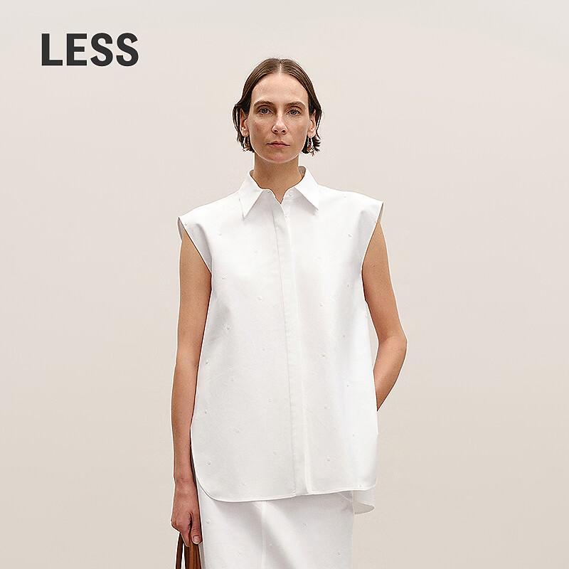

LESS 2026 Summer Straight Loose Sleeveless Shirt L