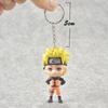 New 6pcs Naruto Pvc Figure Keychain Key Ring Toy Pendant Stylish Anime Cosplay Gift