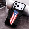 Puerto Rico Flag Soft Phone Case for iPhone 17 16 15 Pro Max Air 14 13 12 11 Plus Shockproof Capa Cover