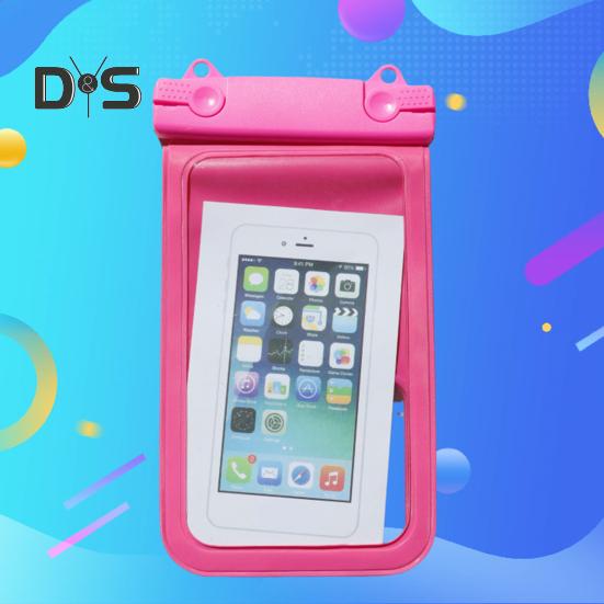 Waterproof Cell Phone Pouch Clear Underwater Phone Holder Protector Universal Mobile Phone Dry Bag with Neck Lanyard for Beach Swimming Pool