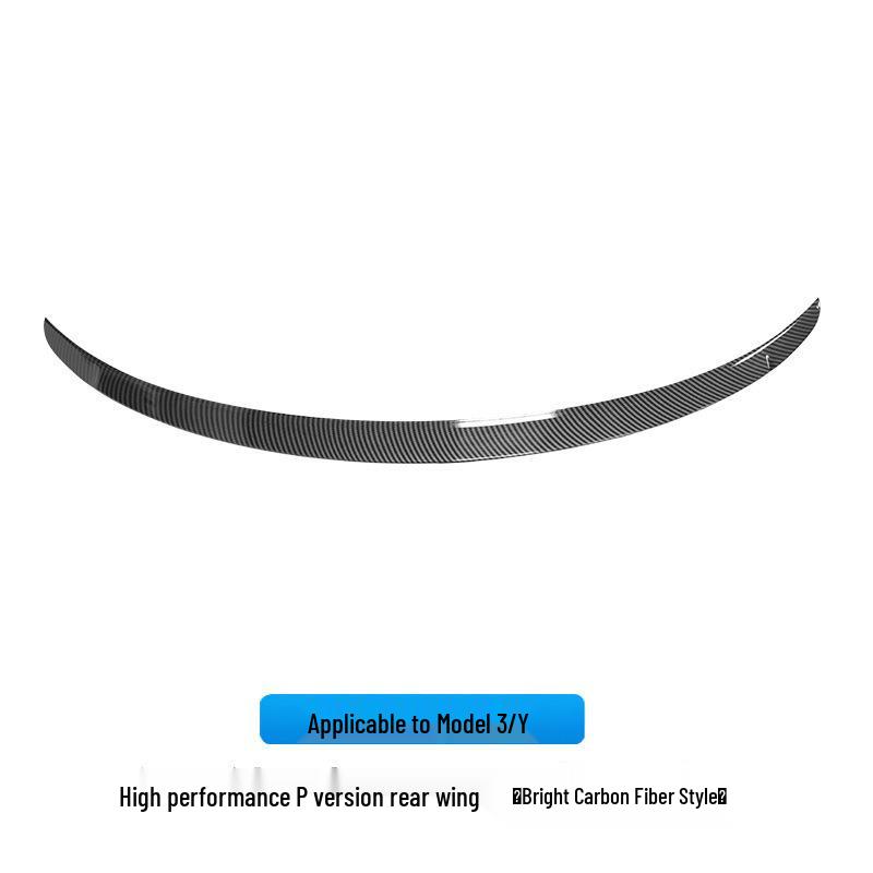 Tesla Model 3 & Y Carbon Fiber Rear Spoiler Upgrade