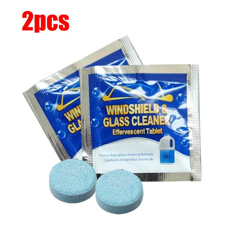 Solid Cleaner Car Windscreen Cleaner Effervescent Tablet Auto Wiper Glass Solid Cleaning Concentrated Tablets Detergent