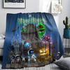 1PC Custom Name ASTRO BOT Patterned Flannel Blanket Suitable For All Seasons for Home Decor Warmth and Comfort Gifts Holiday Present -HE95