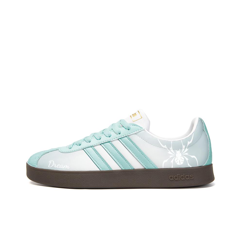 

Adidas Neo VL Court 2.0 Slip Resistant Abrasion Resistant Low top Skateboard Shoes Unisex Cyan ID6015(Team354-) 44⅔