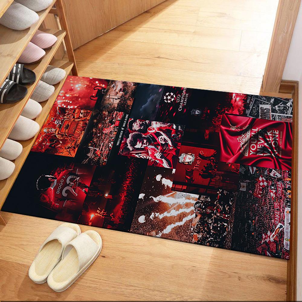 Liverpool Football Club Carpet Perfect For Playrooms Bedrooms Hallway Living Rooms Antislip Carpet Decorate Offices