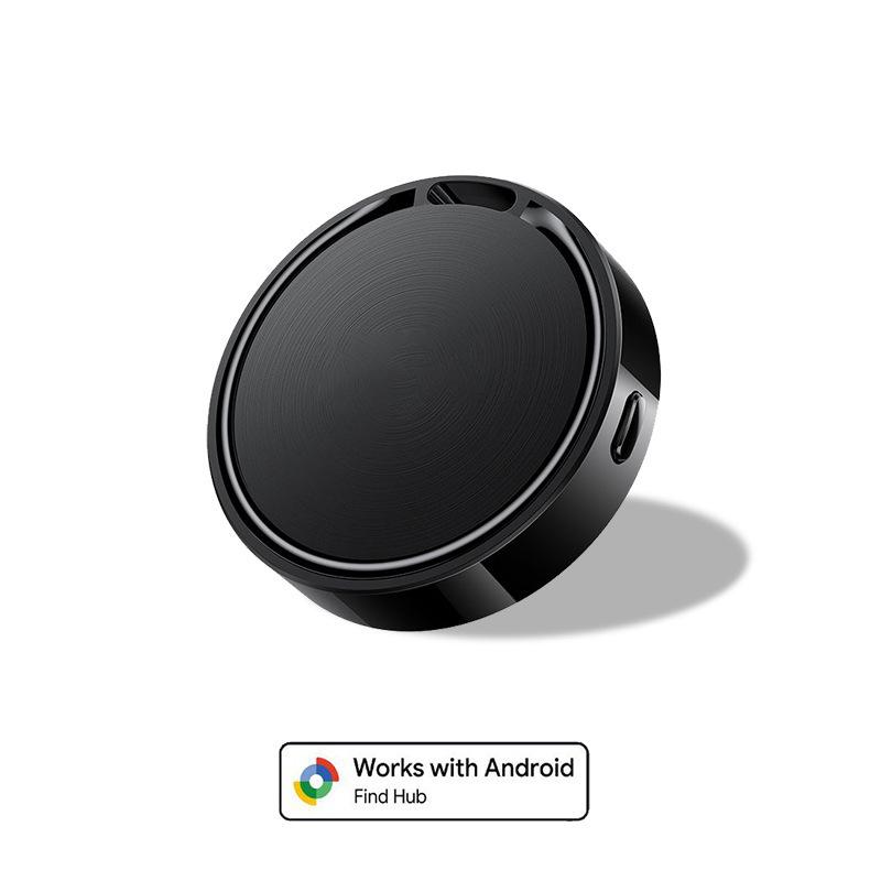 Compact Dual-System Anti-Lost Tracker for AirTag and Find My