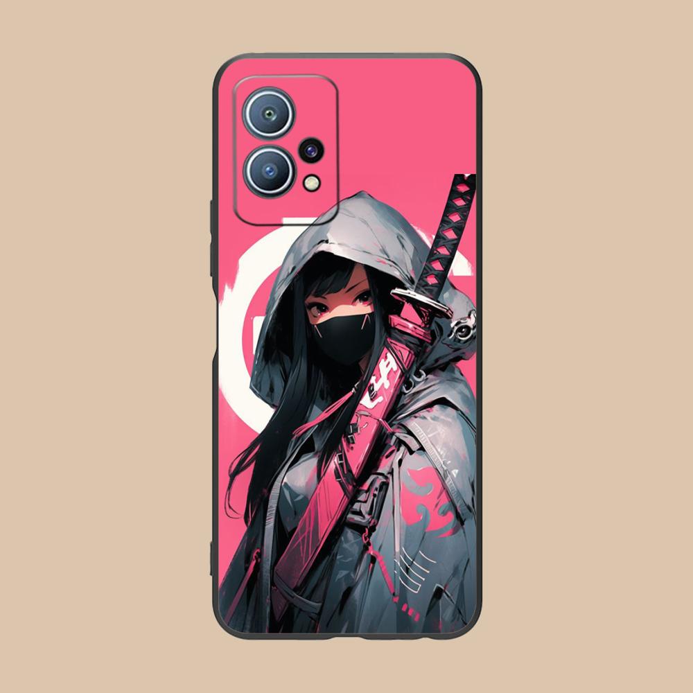 Anime Girl Mobile Phone Case for Huawei P60 P50 P40 P30 P20 P10 P9 P8 Pro Lite Plus Colorful Printing Cover Cover Pretty