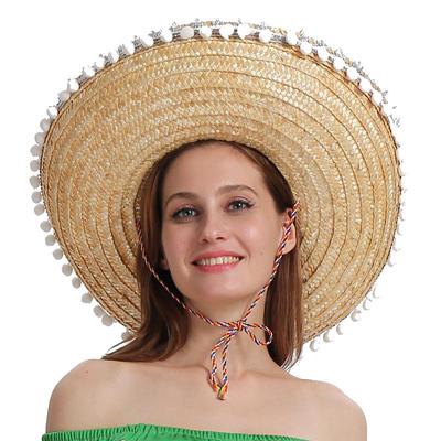 straw party hats