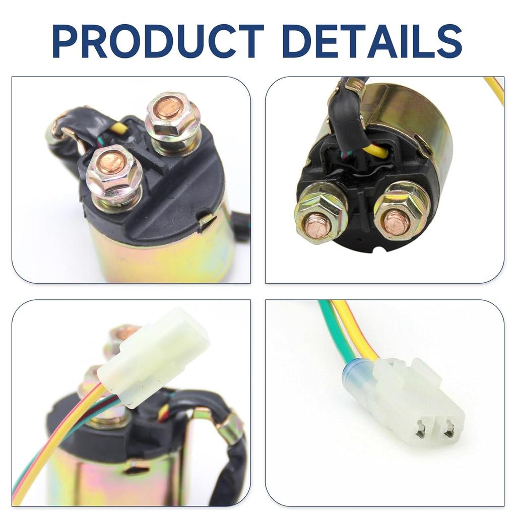 Starter Solenoid Relay For Honda TRX90 TRX200 TRX300 TRX350 TRX400 TRX420 TRX450TRX500 TRX520 TRX650 TRX680 Rancher FourTrax Foreman ATV