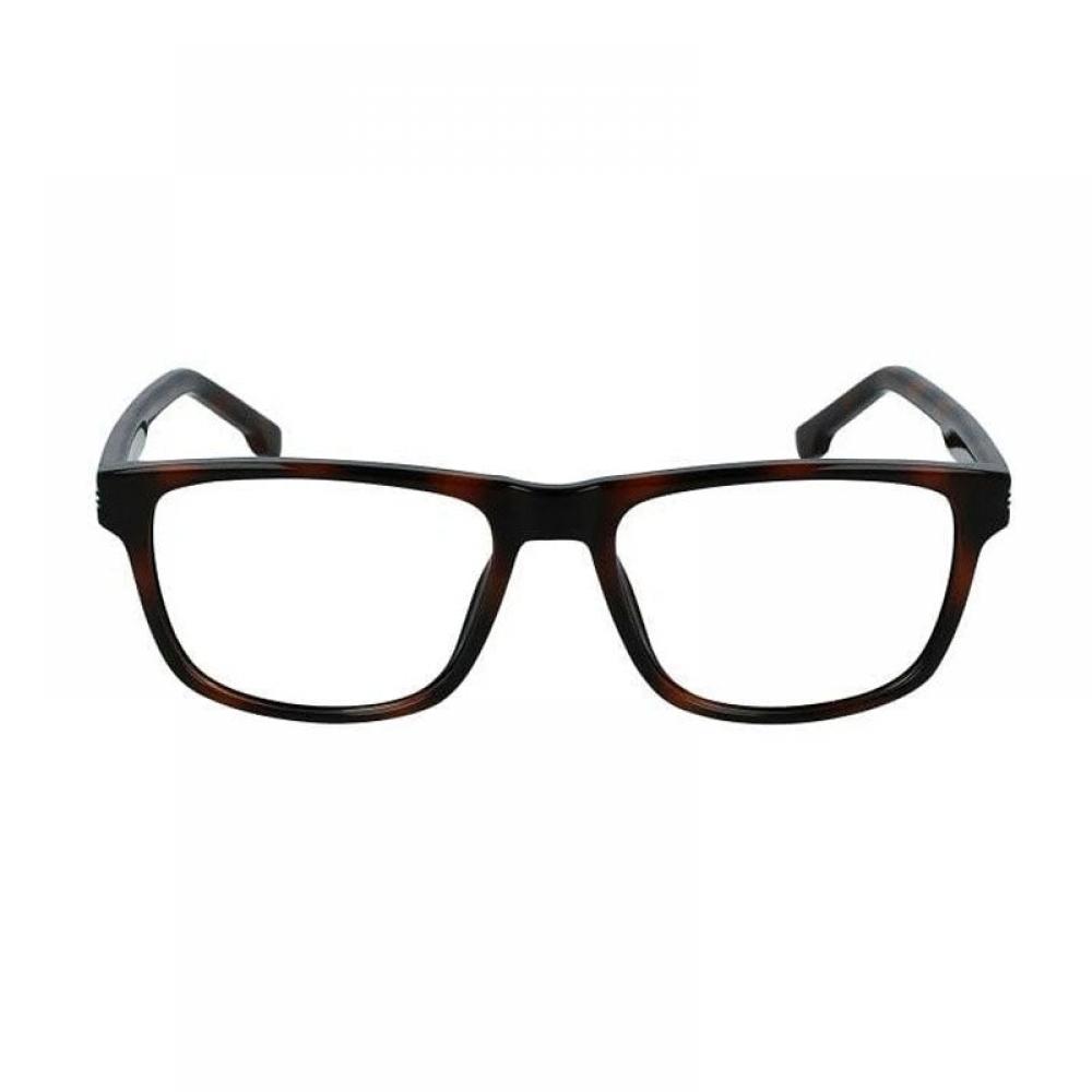 Lacoste Square Full Rim Eyeglasses  Havana Frame And Clear Demo Lens L2887n230