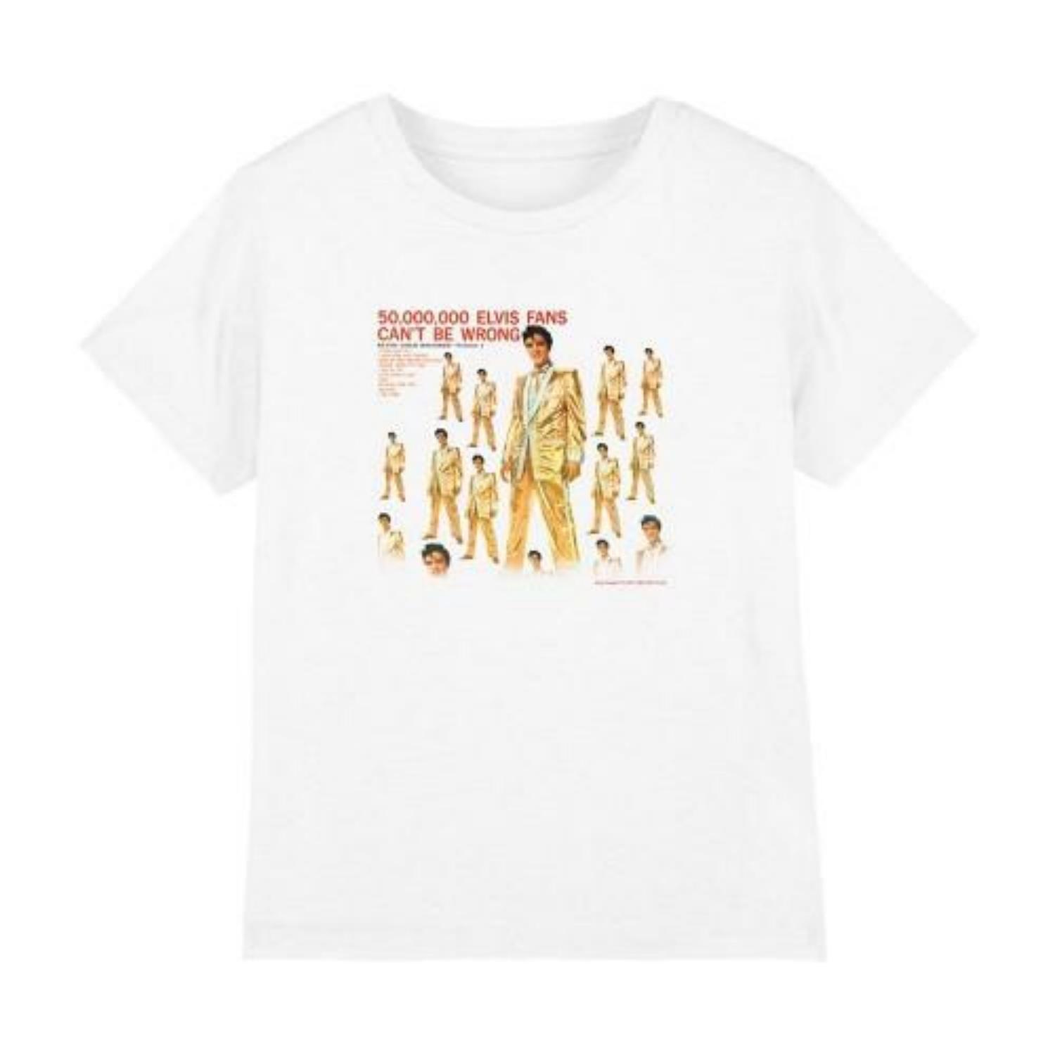 Elvis Childrens_Kids 50 Million Fans T-Shirt XXXXL