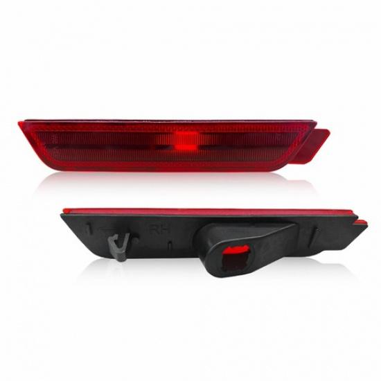 

Rear Side Marker Signal Lights Reflectors Red Lens For Chevy Camaro 2010-2015