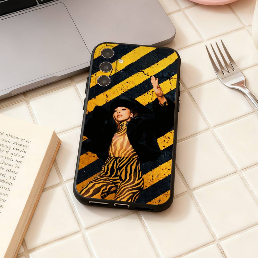 Singer J-Jade Thirlwall phone Case For Samsung Galaxy A73,A72,A71,A70,A53,A52,A51,Others Soft Black Shell