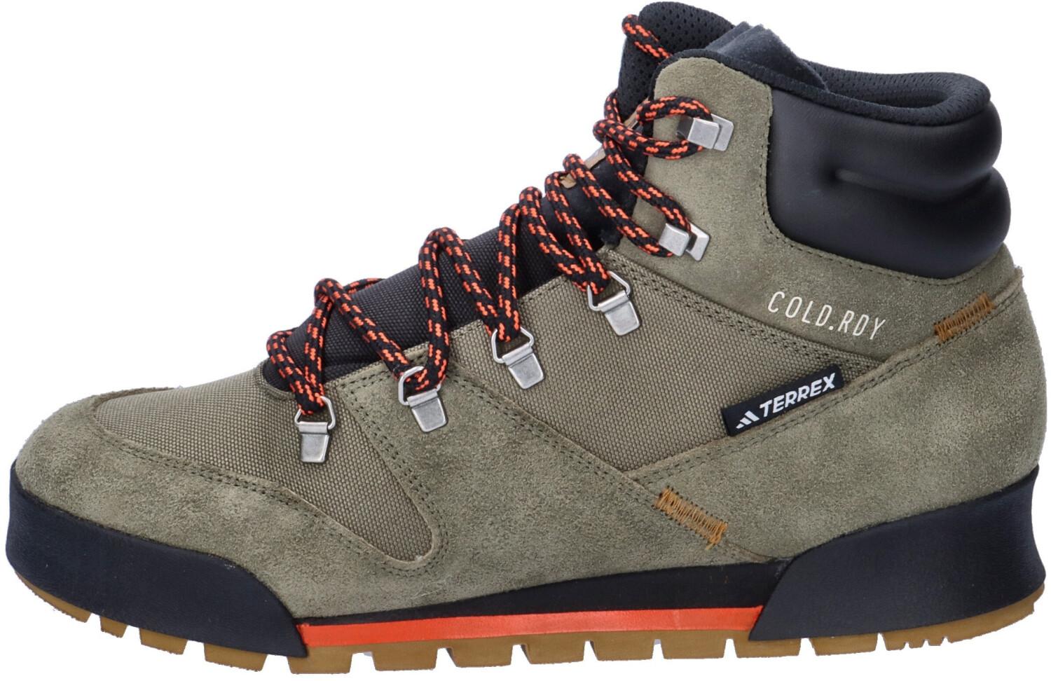 

Ботинки треккинговые Adidas Terrex Snowpitch Cold (IH3665) olive strata/bronze strata/semi impact orange 48