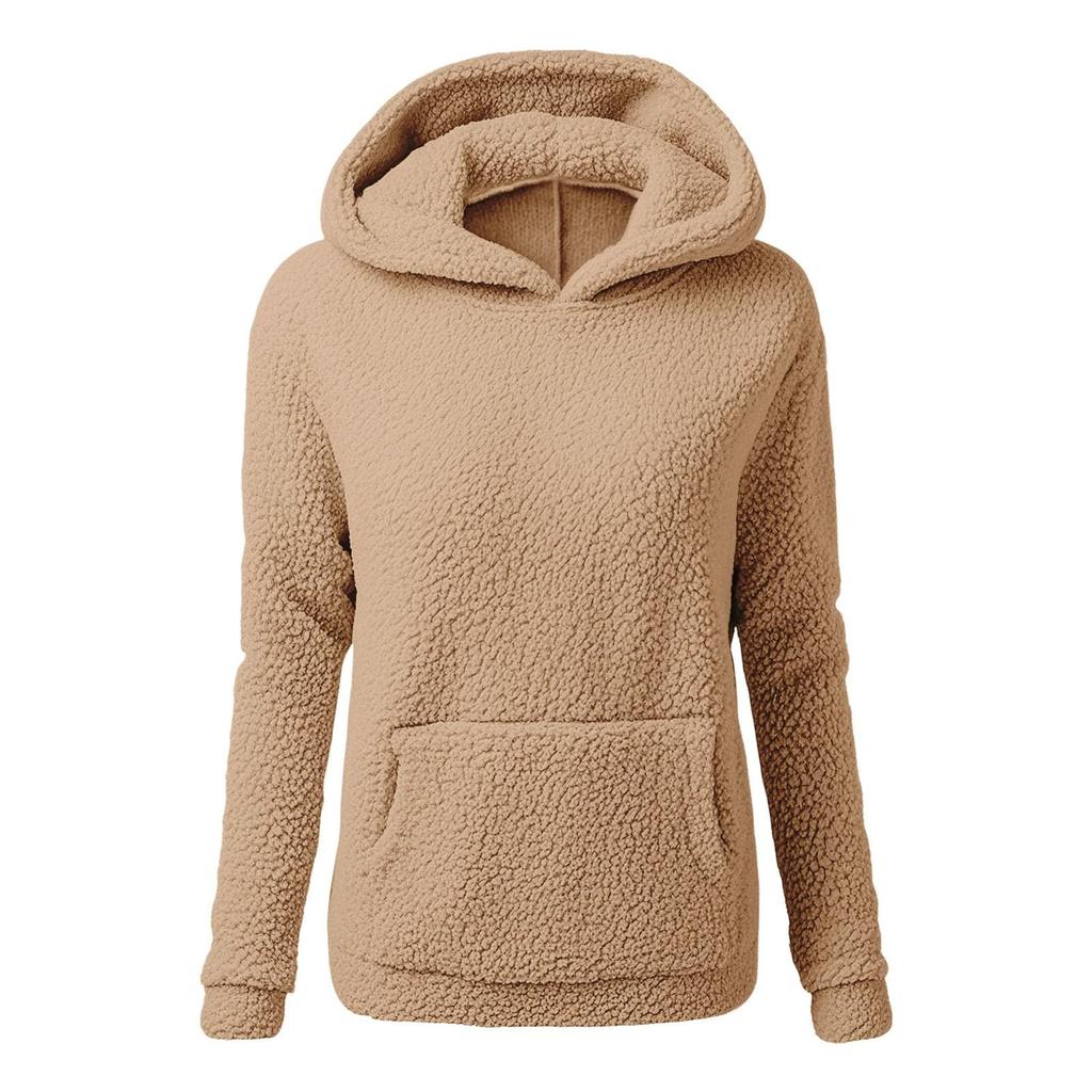 Women's Sweatshirt Fleece Hoodie Oversized Pullover Fuzzy Pajama Tops