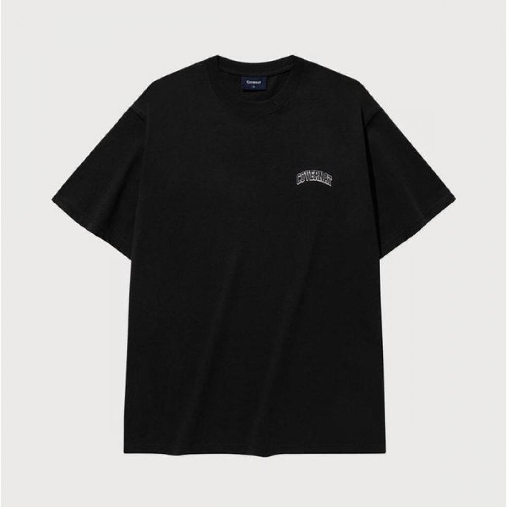 

CovernaT MulTi Logo Typography T shirT Bk Be co2502sT46 CO2502ST46 BK S