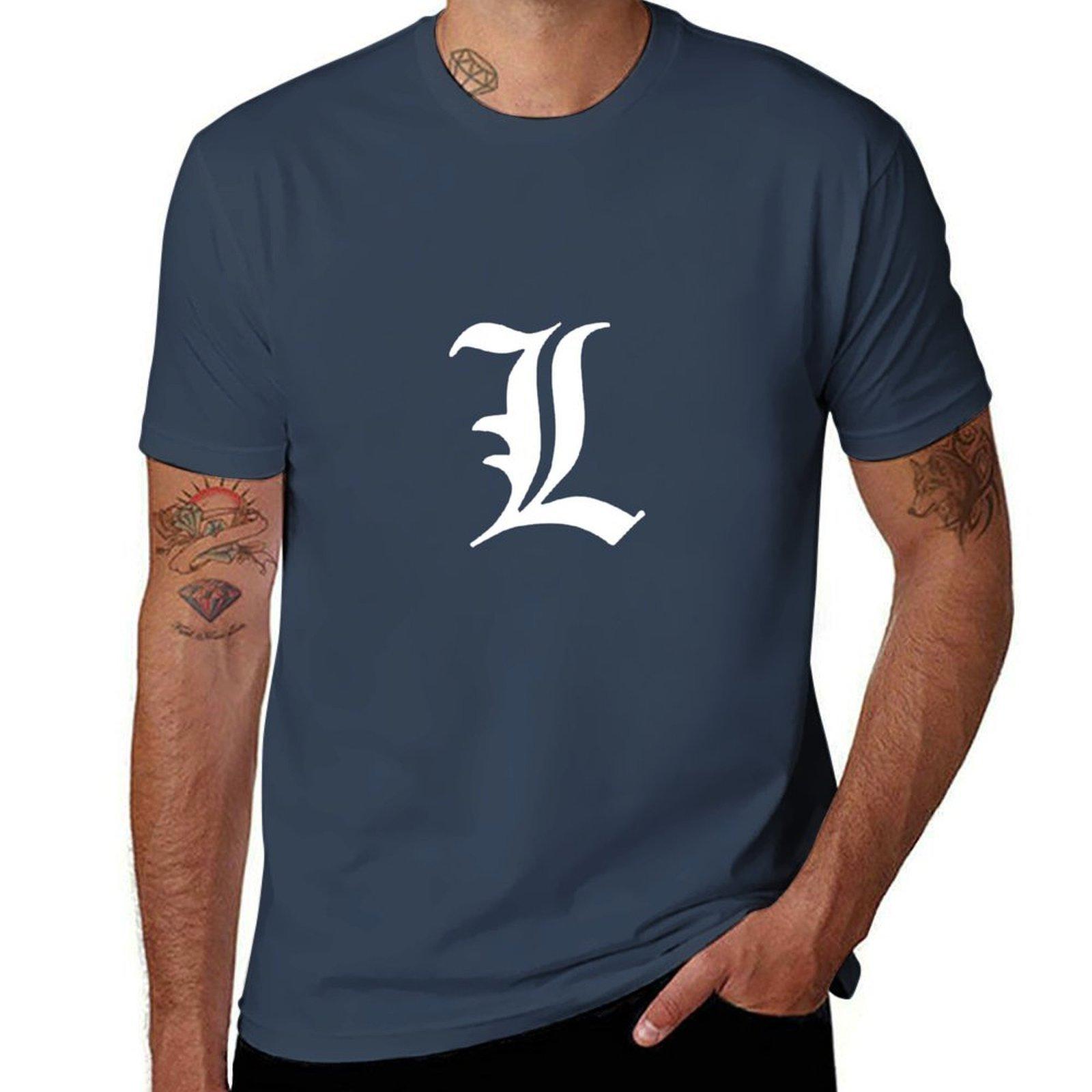 Death Note L Art Tshirt Outdoor Activity Sports Tshirt S