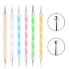 DIY Manicure Tools: Nail Art Dotting Pen, Spiral Rod Hook Pen & Drawing Painting Marbleizing Tool